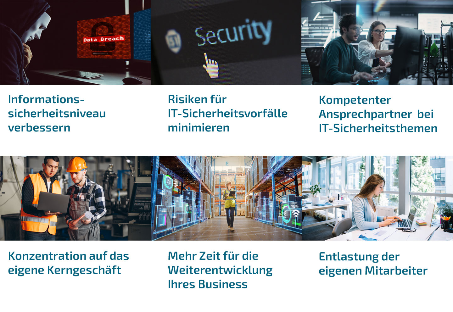 Vorteile IT Security ManageService